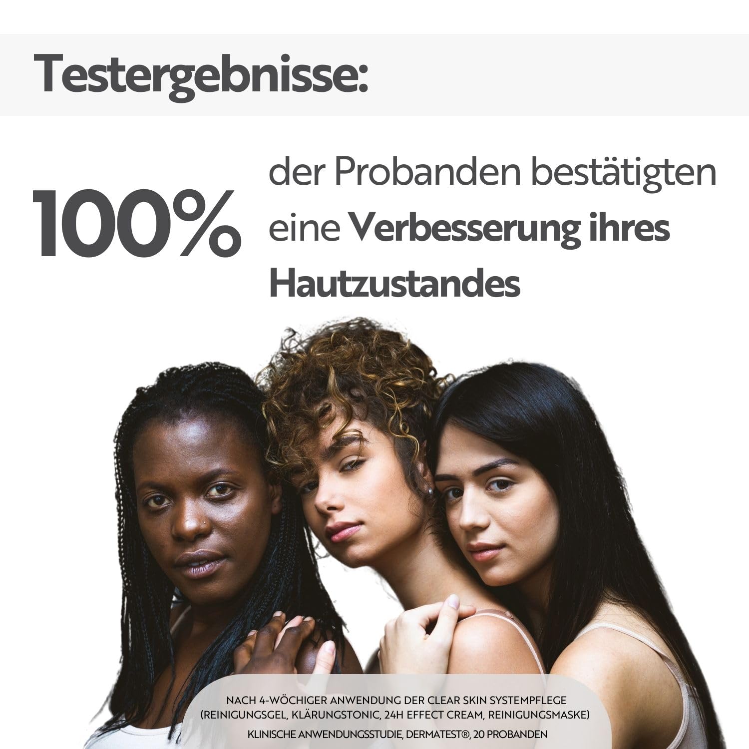 M. Asam CLEAR SKIN Set 4-teilig Anti Pickel Pflege reine Haut Waschgel Toner Maske Creme Porenreiniger Gesichtspflege
