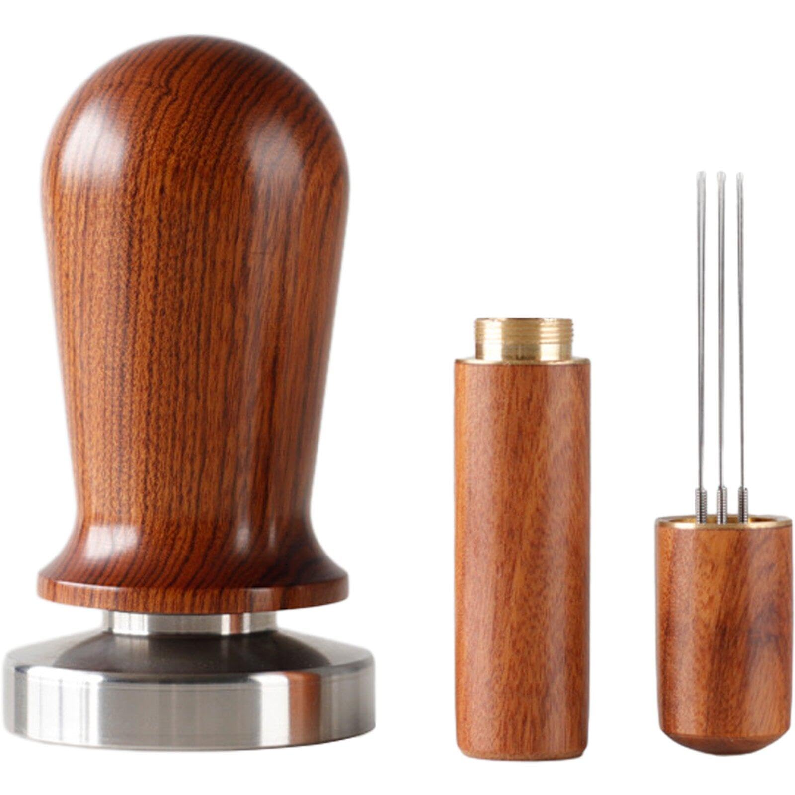 Ensemble doseur d'agitateur expresso 51mm avec tasseur ressort et outil WDT