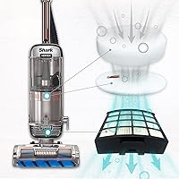 Vista 2 de Leemone AZ2002 - Accesorios de repuesto para aspiradora vertical Shark AZ2002 AZ2000 AZ2000 AZ2000W Vertex DuoClean PowerFin, 2 filtros postmotores