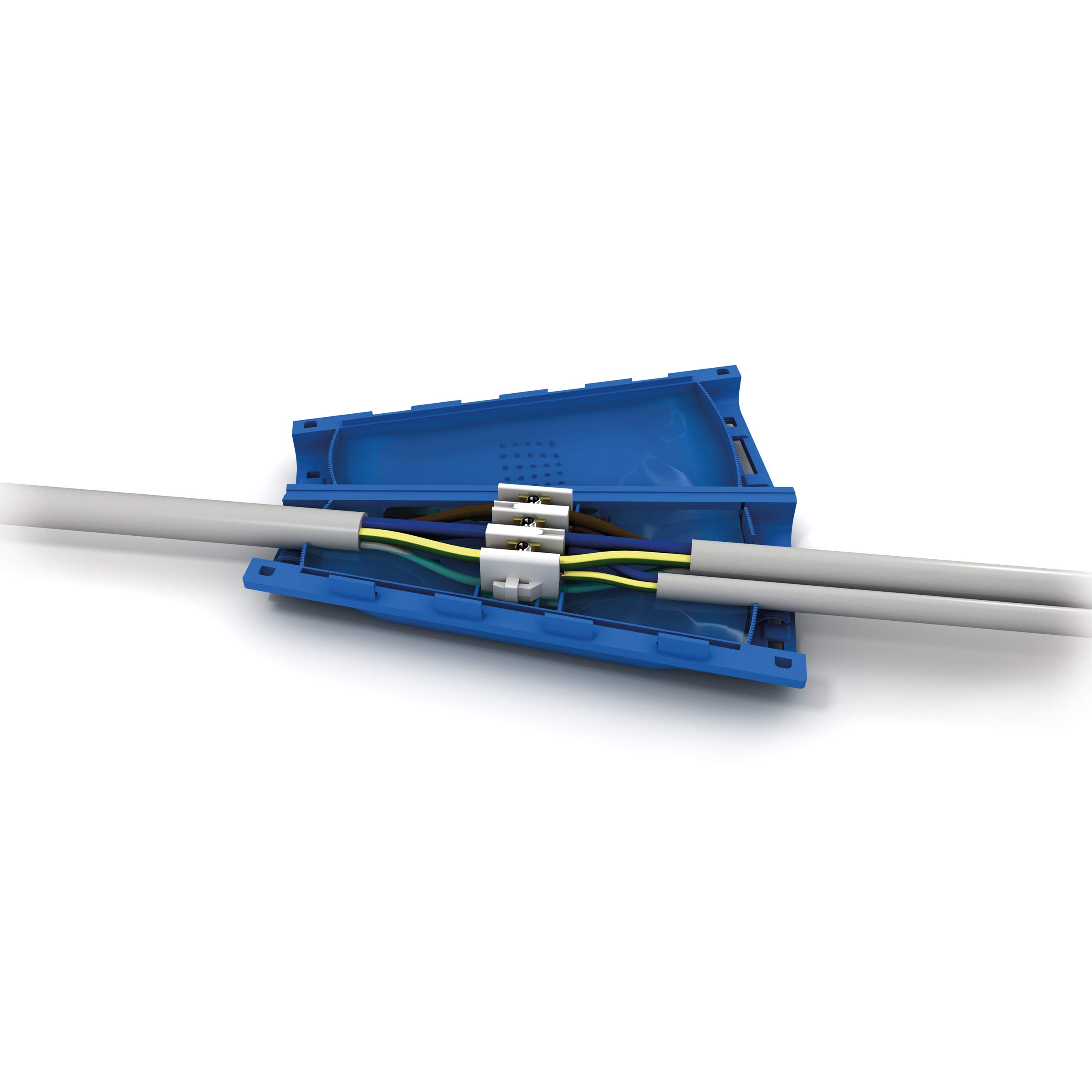 Etelec Giunto Isolamento Gel Connessione Derivazione Y Cavi Multipolari 5 Poli 0,6 1 Kv Morsettiera Inclusa Sezione Conduttori da 2,5 a 16 mm2 SH6516