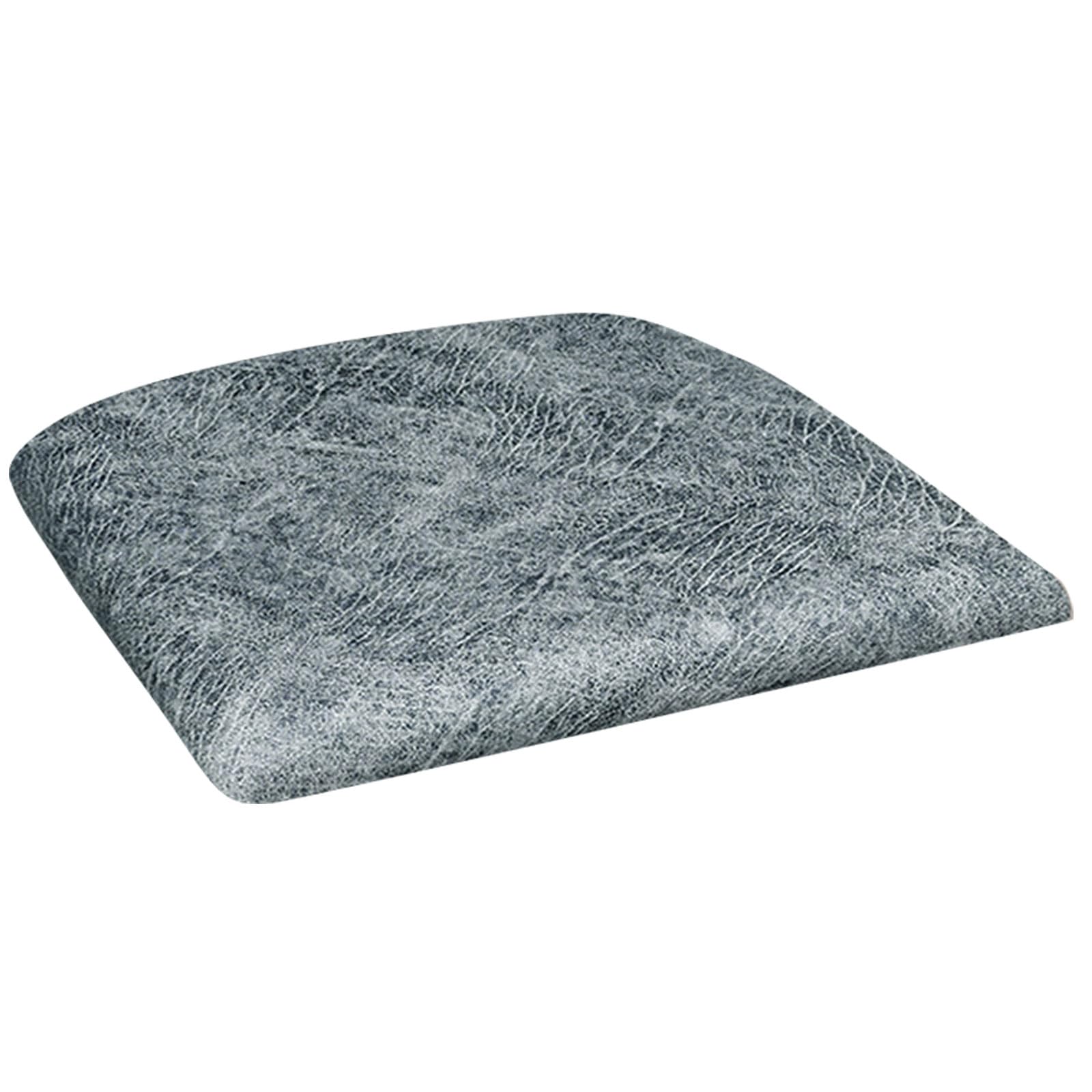 Carotoe Light Grey Stretchable Antislip Pu Leather Chair Cover Seat Cushion Dining Chair Seat Cover