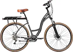 Kit Bicicleta BLITZ Aro 29 Comodo Urbana Full SH 21v Freio á Disco + Bagageiro e Cadeado