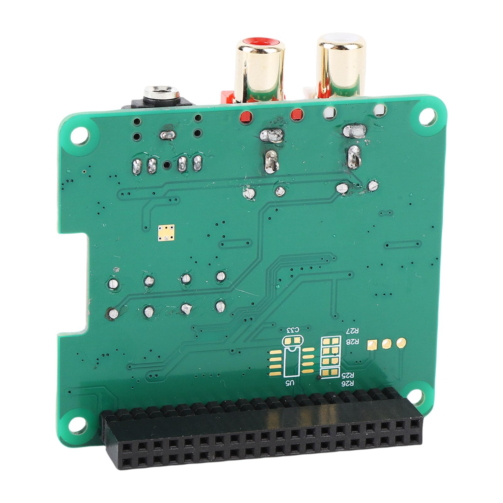 Bewinner Cappello DAC HiFi Scheda di Riproduzione Musicale HiFi Pi 4 384KHz 32Bit per Audiofili e Appassionati di Fai da Te