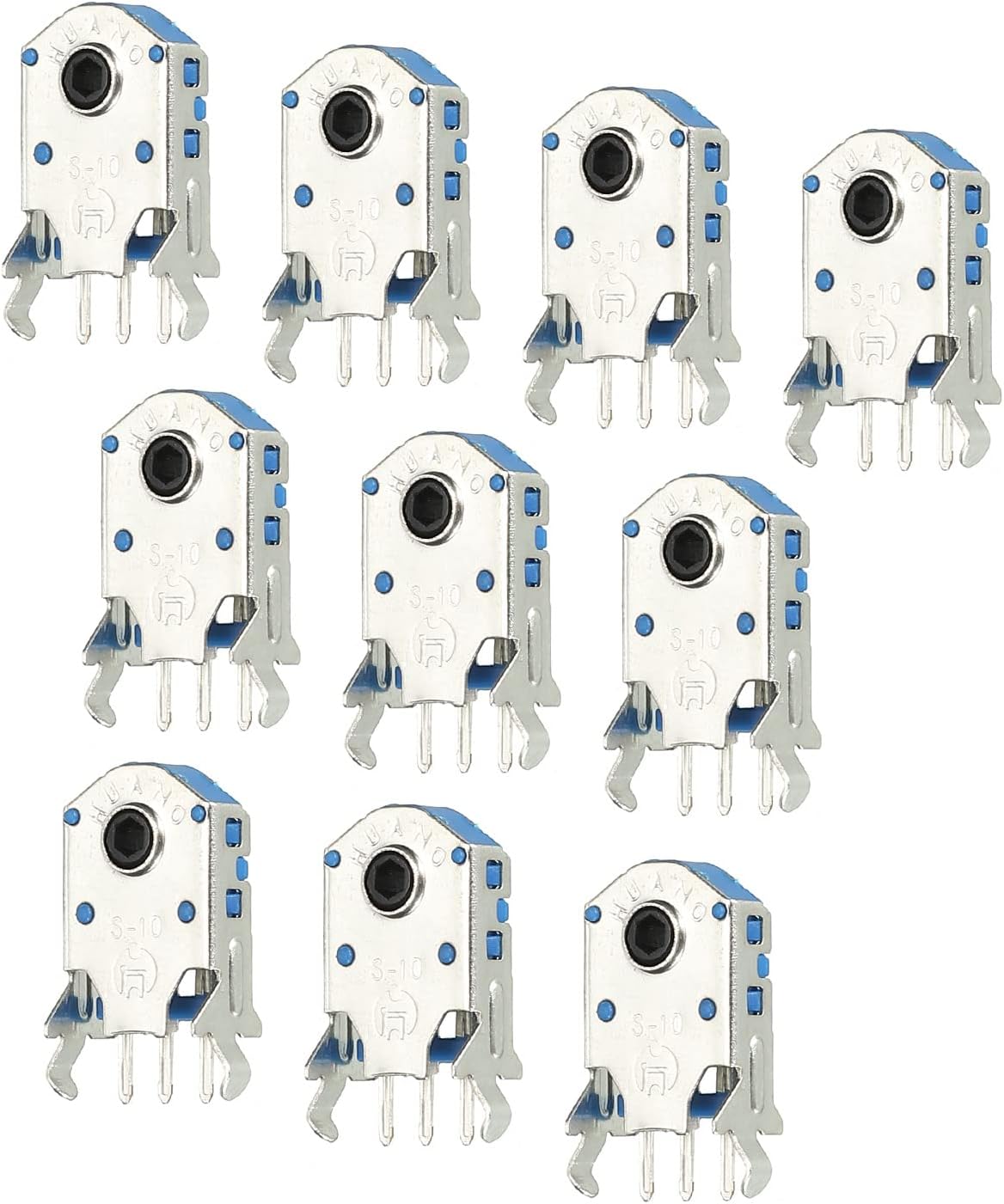 Mouse Wheel Encoder 10mm 300W Time Accurate Decoder Rotary Mouse Scroll Wheel Encoder 10 Pcs
