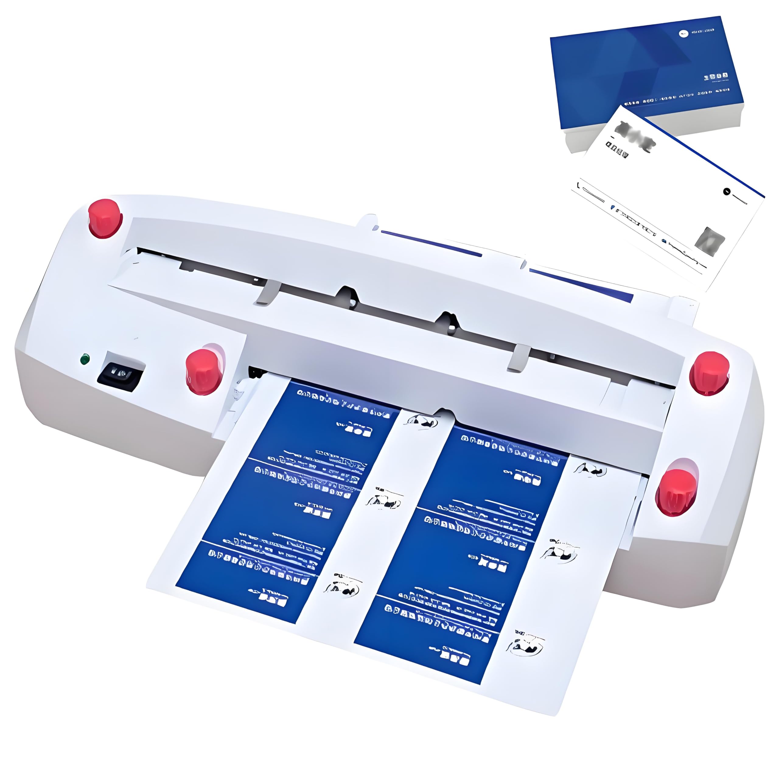 Machine de découpe de cartes de visite électrique pour créer vos badges en atelier