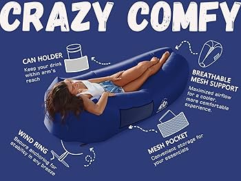 Amazon.com: WEKAPO Inflatable Couch with Pump - Easiest