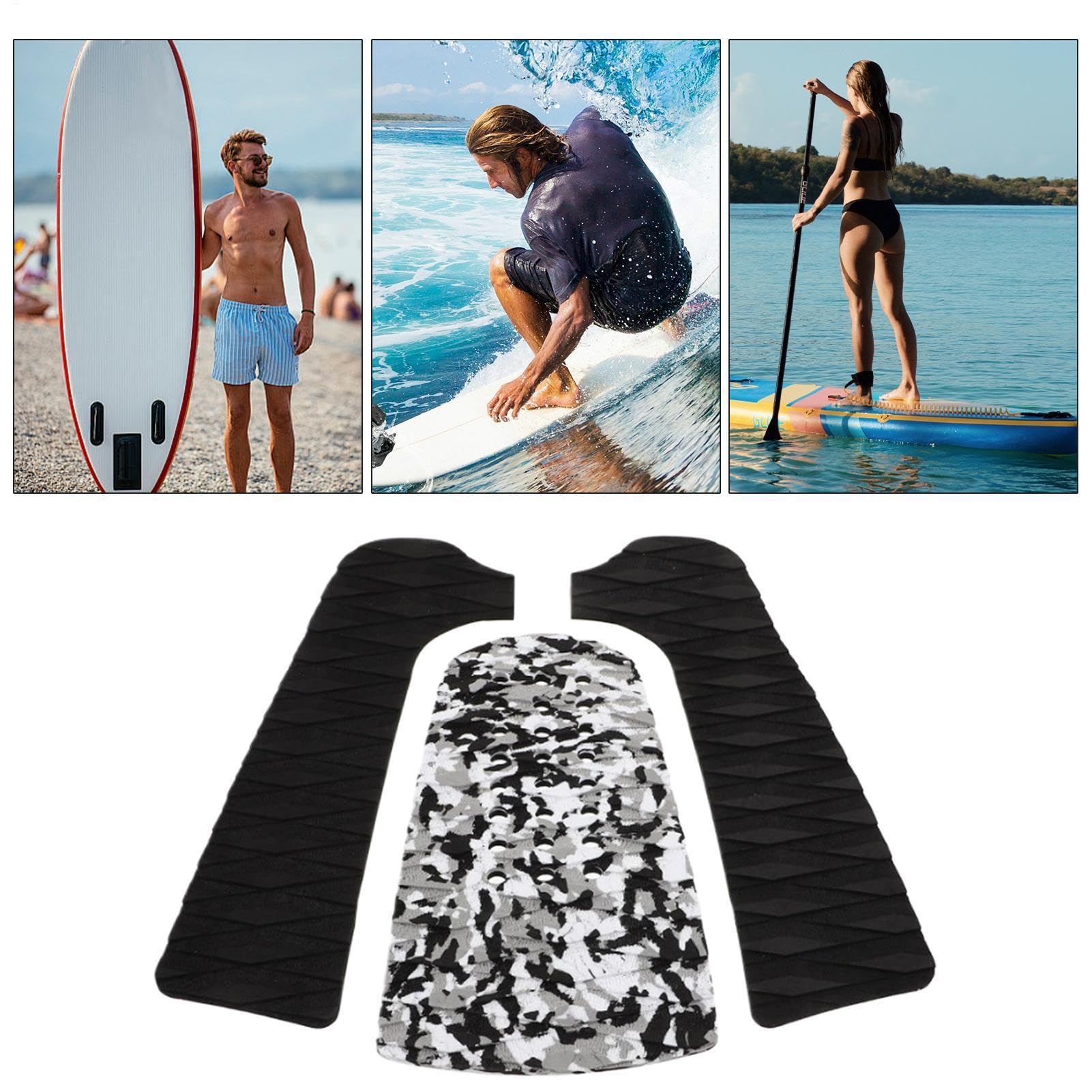 Almohadilla de tracción para skimboard, antideslizante, portátil, resistente, almohadilla de playa, deportes acuáticos, playa, piscina, kayak, monopatín, verano al aire libre