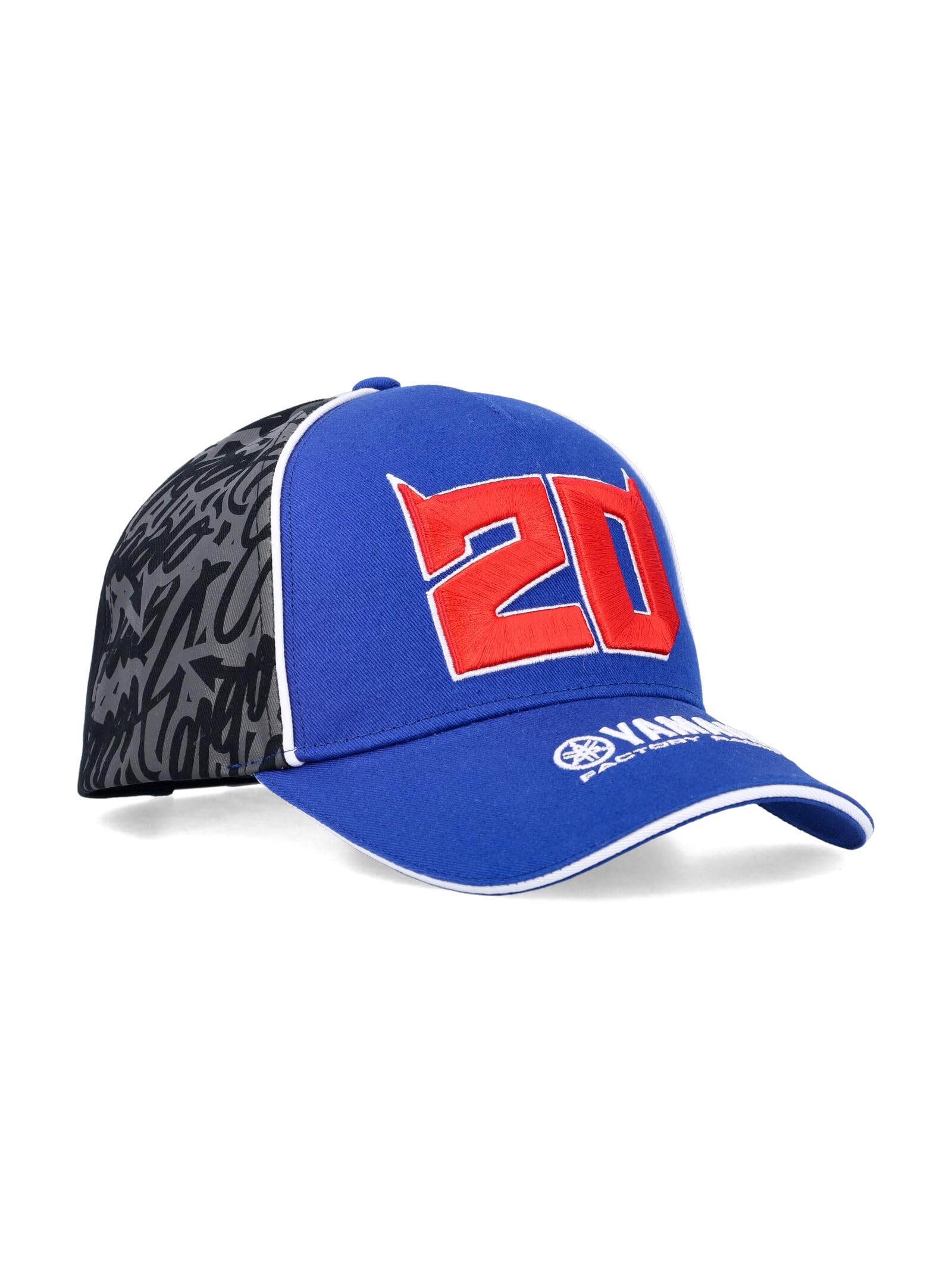 GP GRUPPO PRITELLI Baseball Cap Yamaha Dual FQ20-3D Embroidery Red