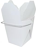 Vista 2 de Cajas para llevar comida china: 16 onzas - Blanco., Contemporáneo, Blanco