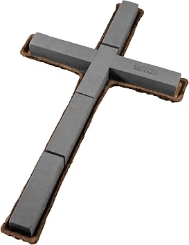 OASIS Midnight Mache Floral Foam Cross, 30 Inch Black ReadytoUse Floral Arrangement Base for Memorials, Funerals, Weddings & Event Displays