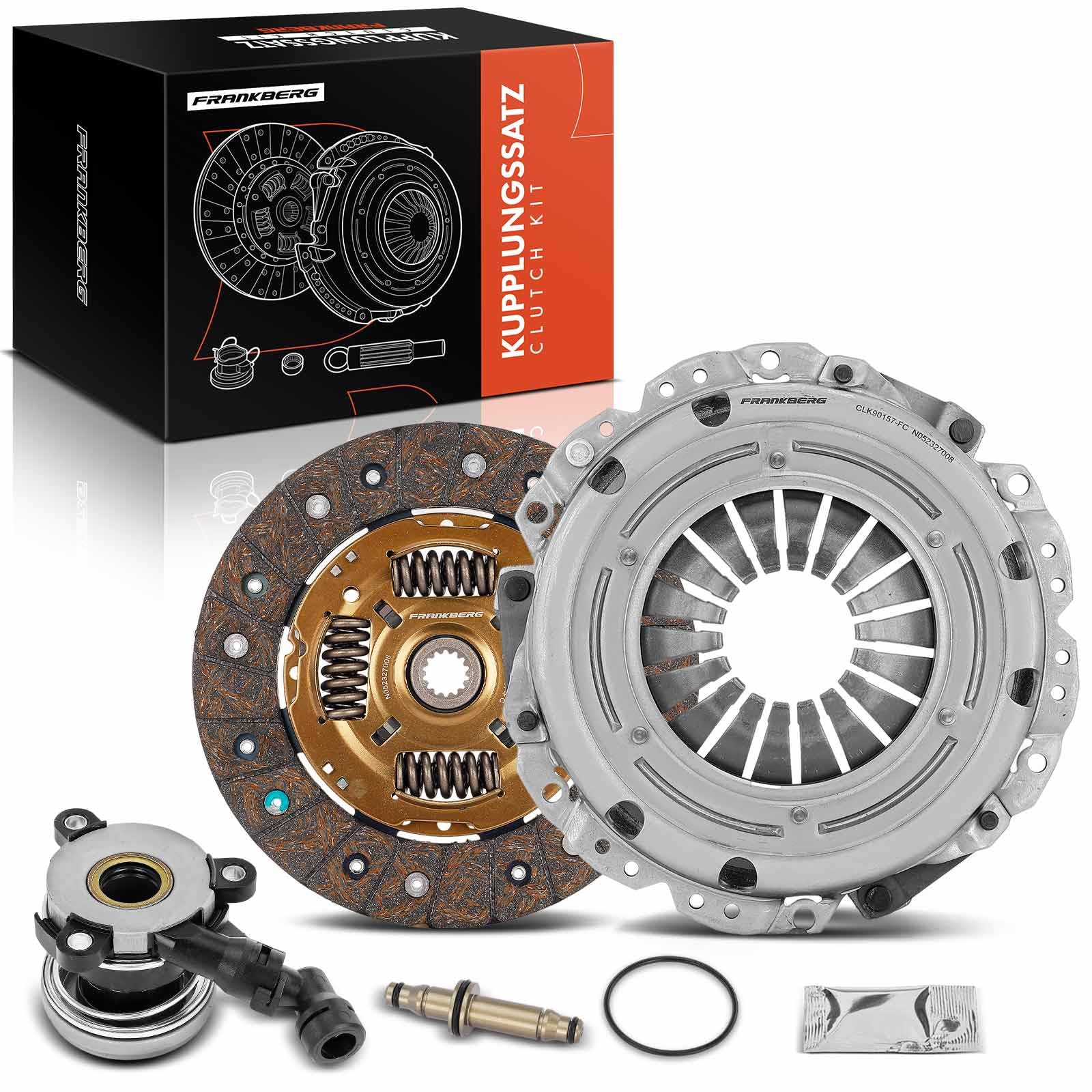 Frankberg Kupplungssatz Kompatibel mit Astra H Kasten/Kombi L70 1.6L 2004-2004 Meriva X03 1.6L 1.8L 2003-2010 Zafira/Zafira Family B A05 1.6L 2005-2015 Replace# 41421-02000