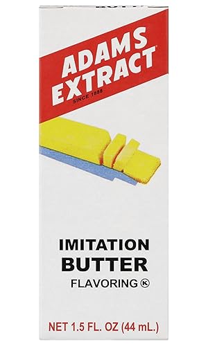 Miniatura 7 de Adams - Paquete variado, 1 sabor vainilla (4 onzas líquidas), 1 extracto de limón (1.5 onzas líquidas), 1 sabor a mantequilla de imitación (1.5 fl