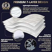 Vista 3 de Royal Therapy - Manta con peso y cuentas de cristal