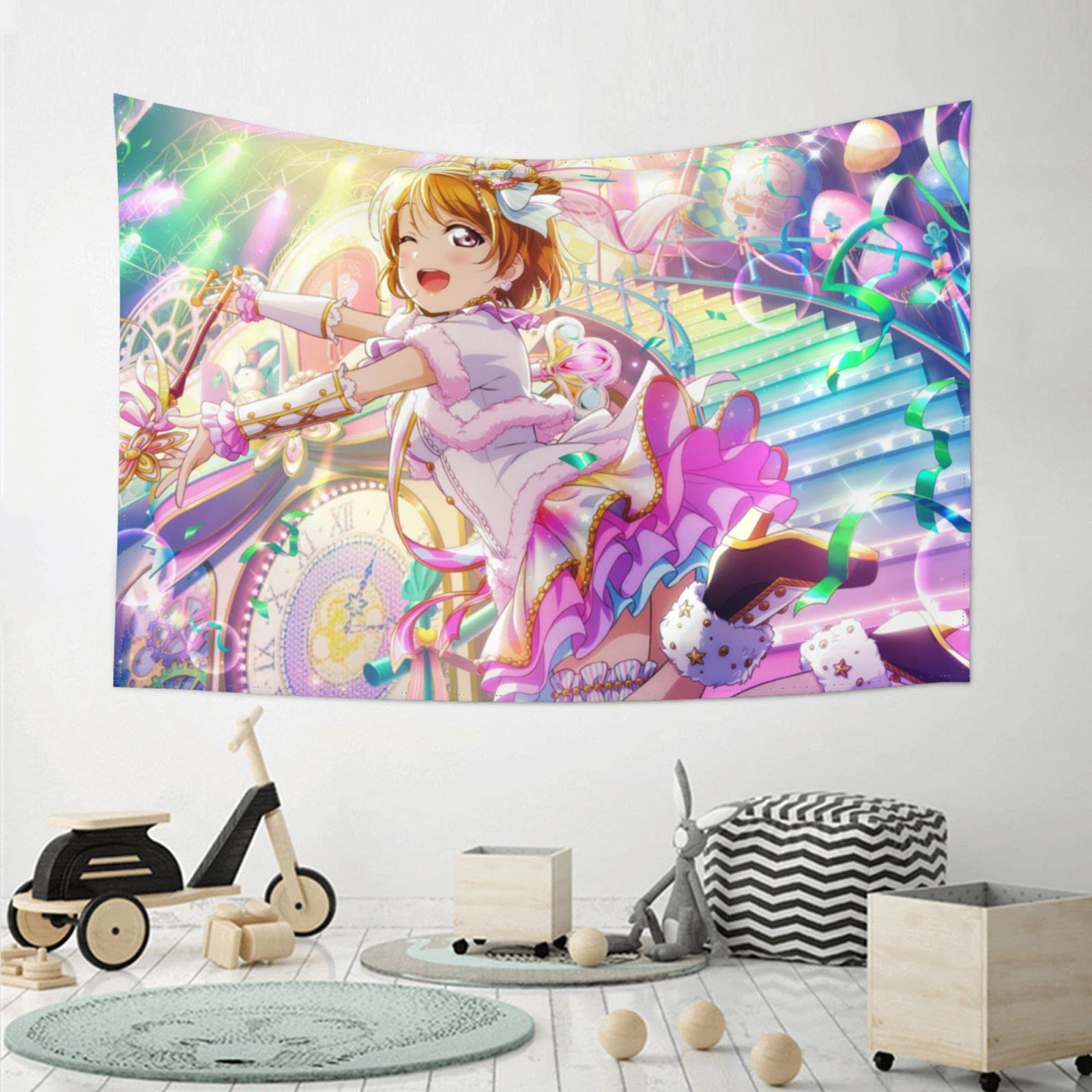 Amazon.co.jp: ラブ ライブ 小泉花陽 タペストリー、寝室飾り、壁飾り 