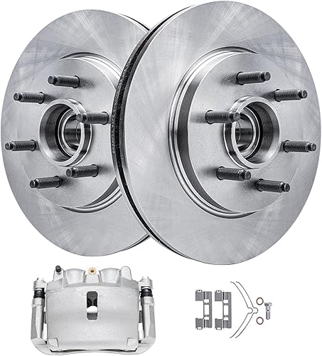 Miniatura 22 de Detroit Axle - Kit de freno delantero para Chevy GMC Silverado Sierra Suburban Savana Express Yukon XL 1500 Tahoe Avalanche Escalade ESV EXT XTS