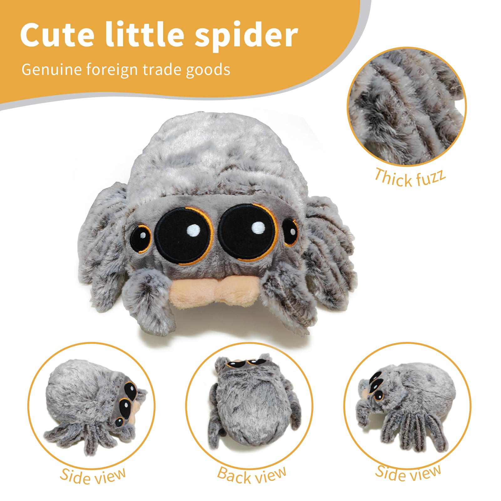 Peluche Suave Decorativo Adorno Regalo Niños Niñas 16cm | Meses sin interés