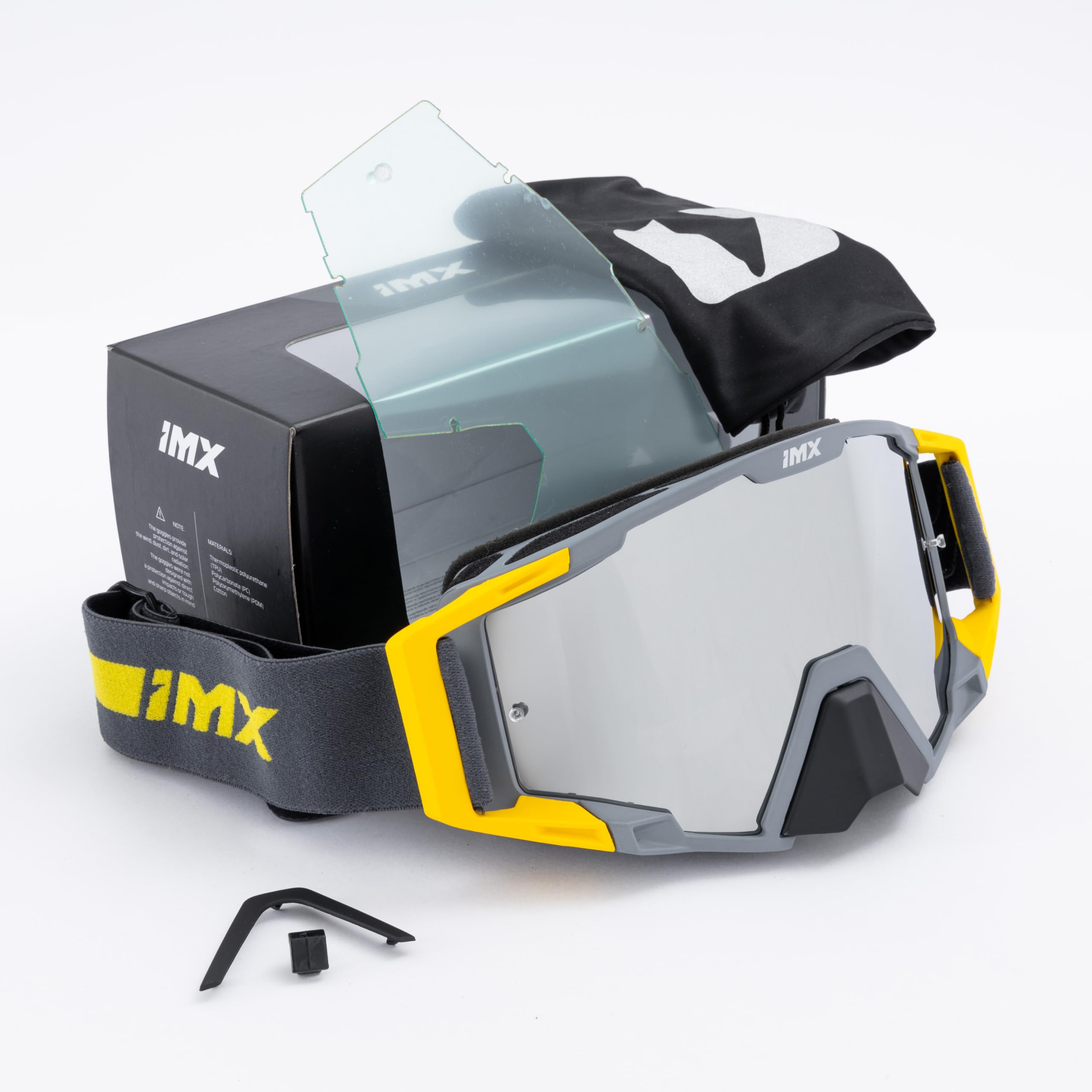 IMX Goggle Arena – Visera dark smoke + Clear
