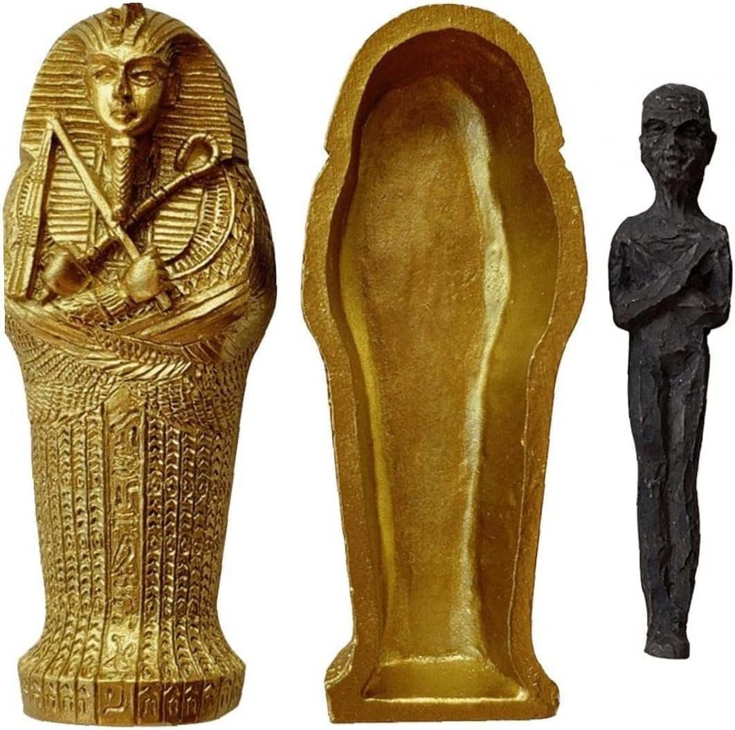 Amazon.co.jp: 古代エジプト エジプトの棺 ミイラの置物 樹脂 クラフト