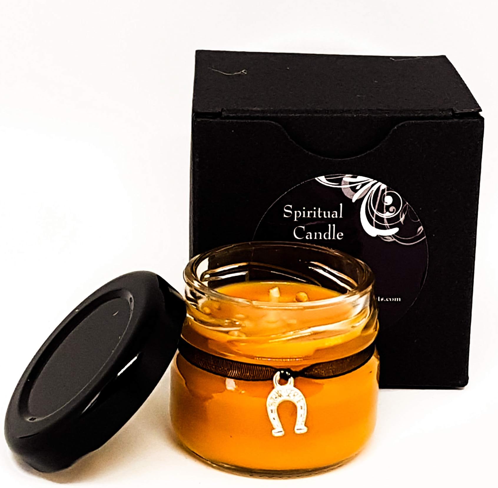 Spell candle Good luck mini, vegan friendly meditation candle, witchcraft candle