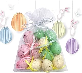 ツリー用イースターエッグオーナメント、イースターエッグツリーデコレーション | ビスタプリントイースターオーナメント壁装飾サイン - イースターエッグ色とりどりのイースターツリーオーナメント屋内屋外装飾、春ペンダントイースターツリーデコレーション