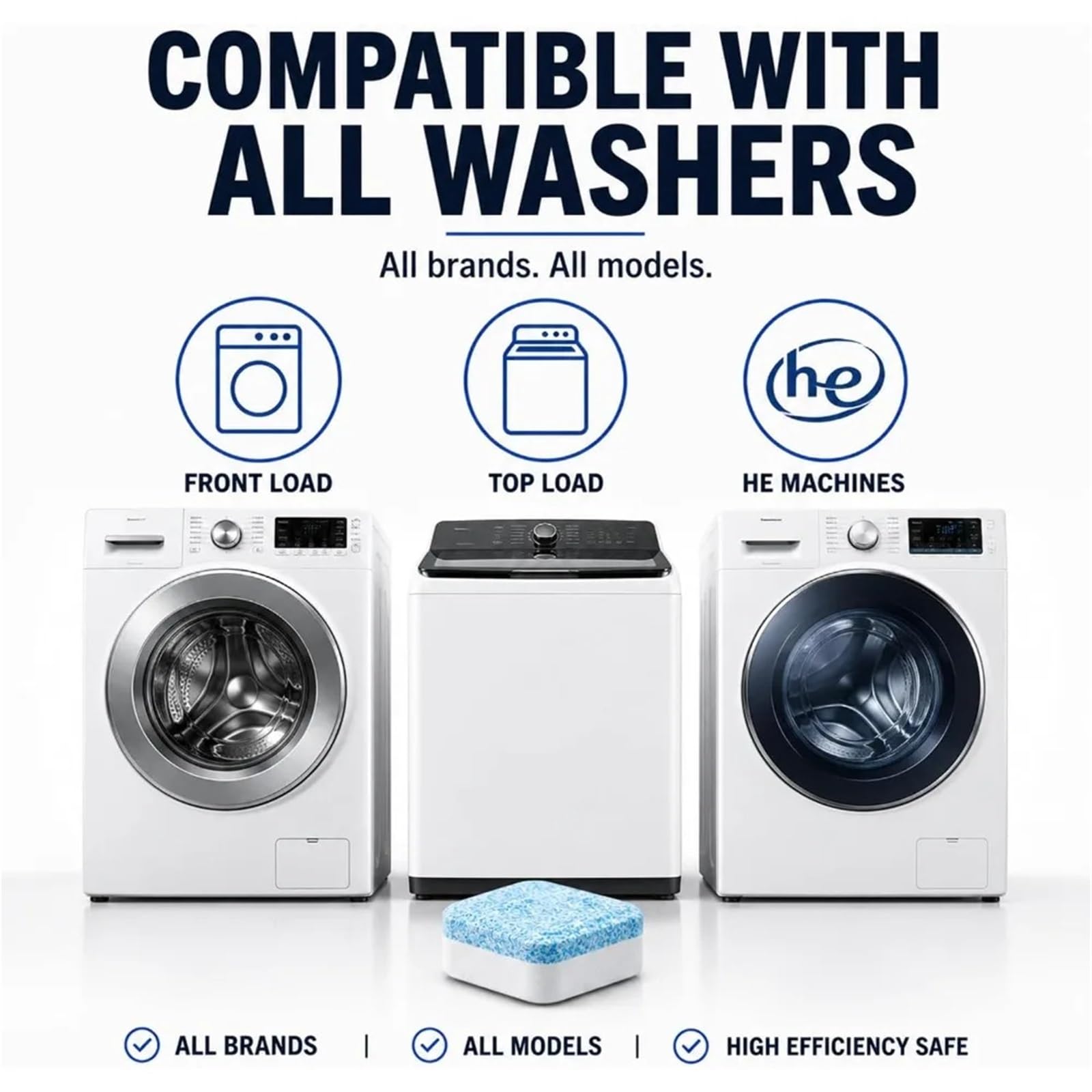 washing machine cleaner tablets Tiefenreinigendes Waschmaschinenreiniger-Tablet