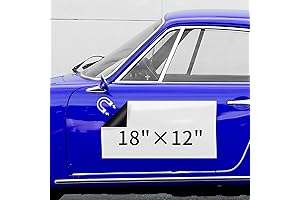 CUHIOY 2-Pack 18" x 12" Blank Thick Magnetic Sheet for Cars