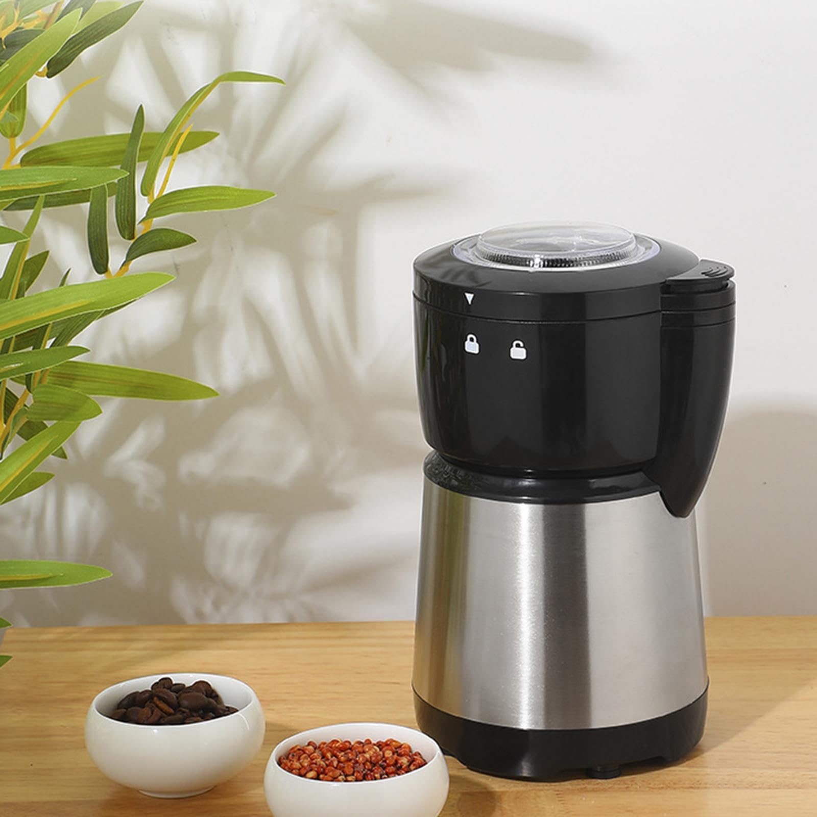 TRENDIVIBE Electric Grain Mill Grinder EU Plug Grain Mill Grinder for Peanut Nuts Corns-image-4