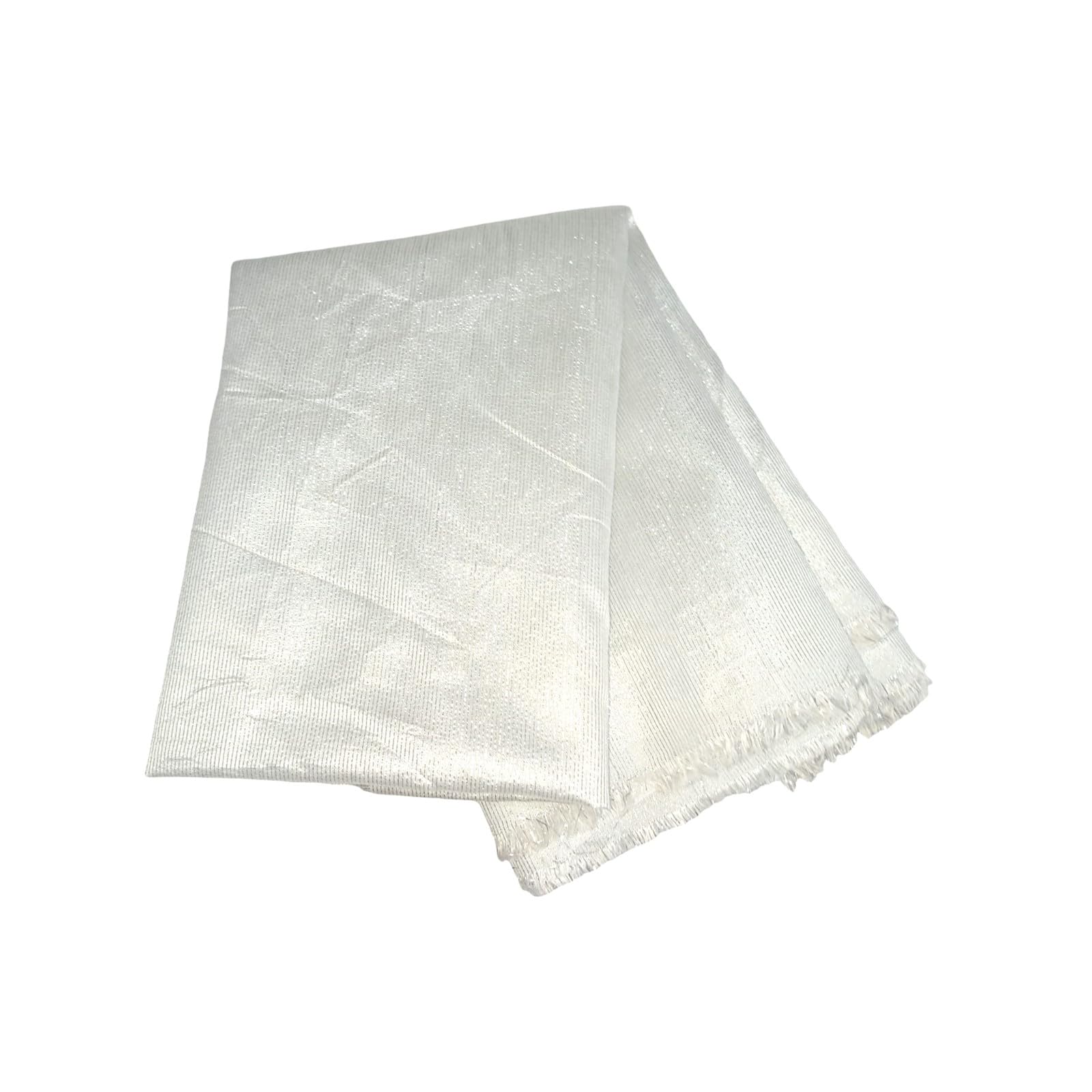 manvicare Silver Brocade Fabric Blouse Piece/Blouse Material - 1 Metre-picture-48