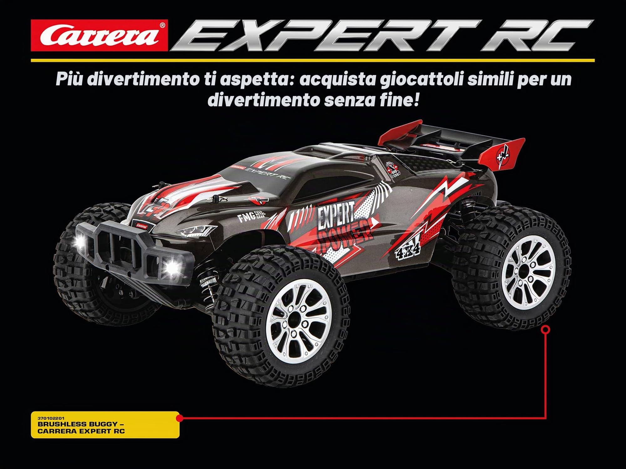 Carrera - 370102001 - Fuoristrada a 2,4 GHz Expert RC