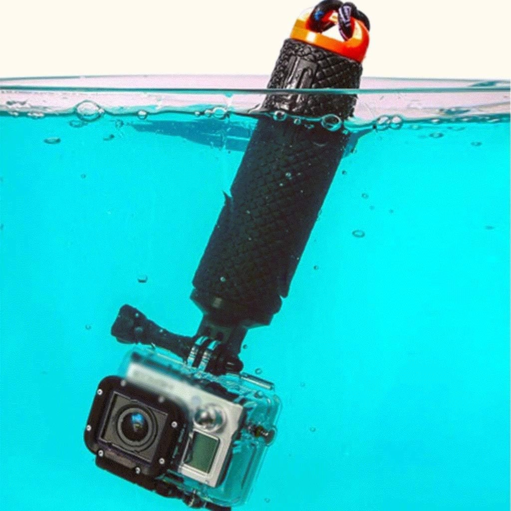 HBJWOV Selfie Stick-Diving Sports Camera Use Underwater Practical Handheld Portable Surfing Floating(E)