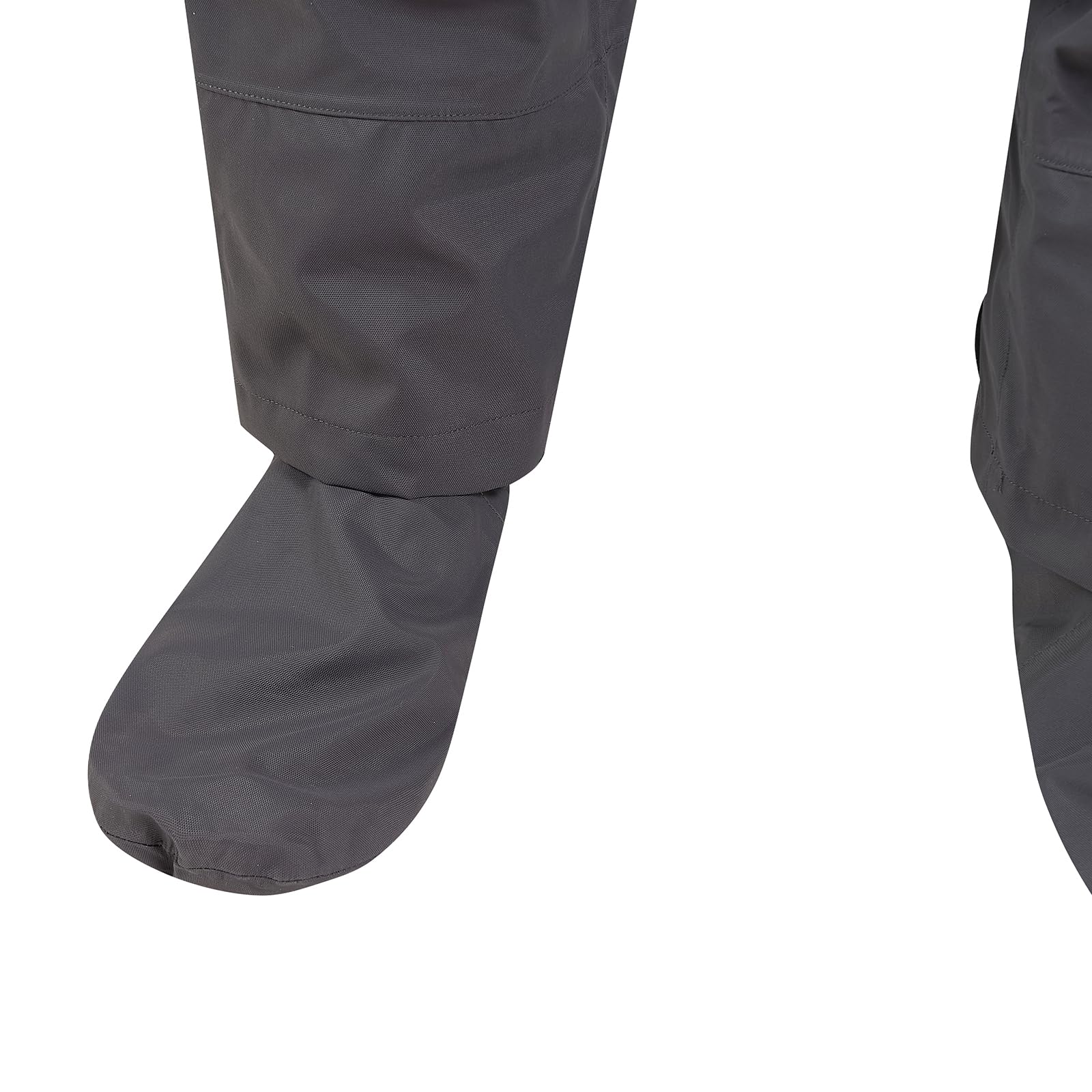 Trockenanzug für Kajaks für Männer, wasserdichter Trockenanzug aus Stoff mit Latex an Hals und Handgelenk, Trockenanzug zum Paddeln