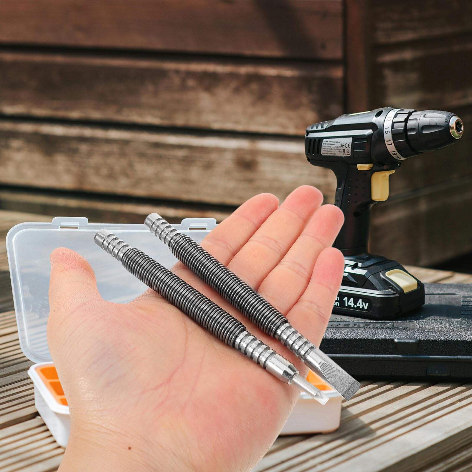 Housoutil Enhance Precision Spring Loaded Nail Set Dual Head Punch Punch Set for Professionals Diy