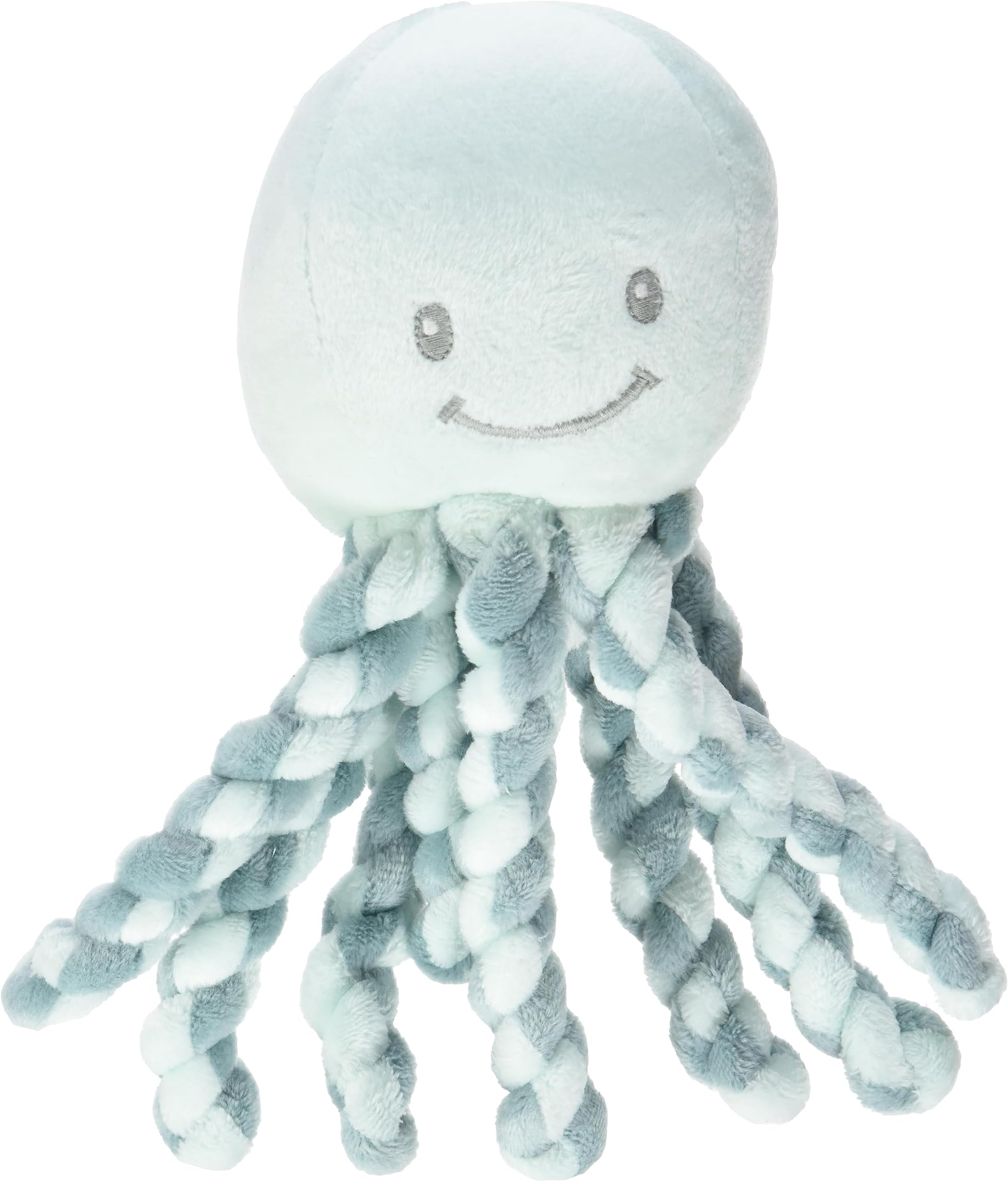 Nattou Music Box Octopus Lullaby "La-Le-Lu" for Newborns and Premature Babies, Mint Green, 23 cm