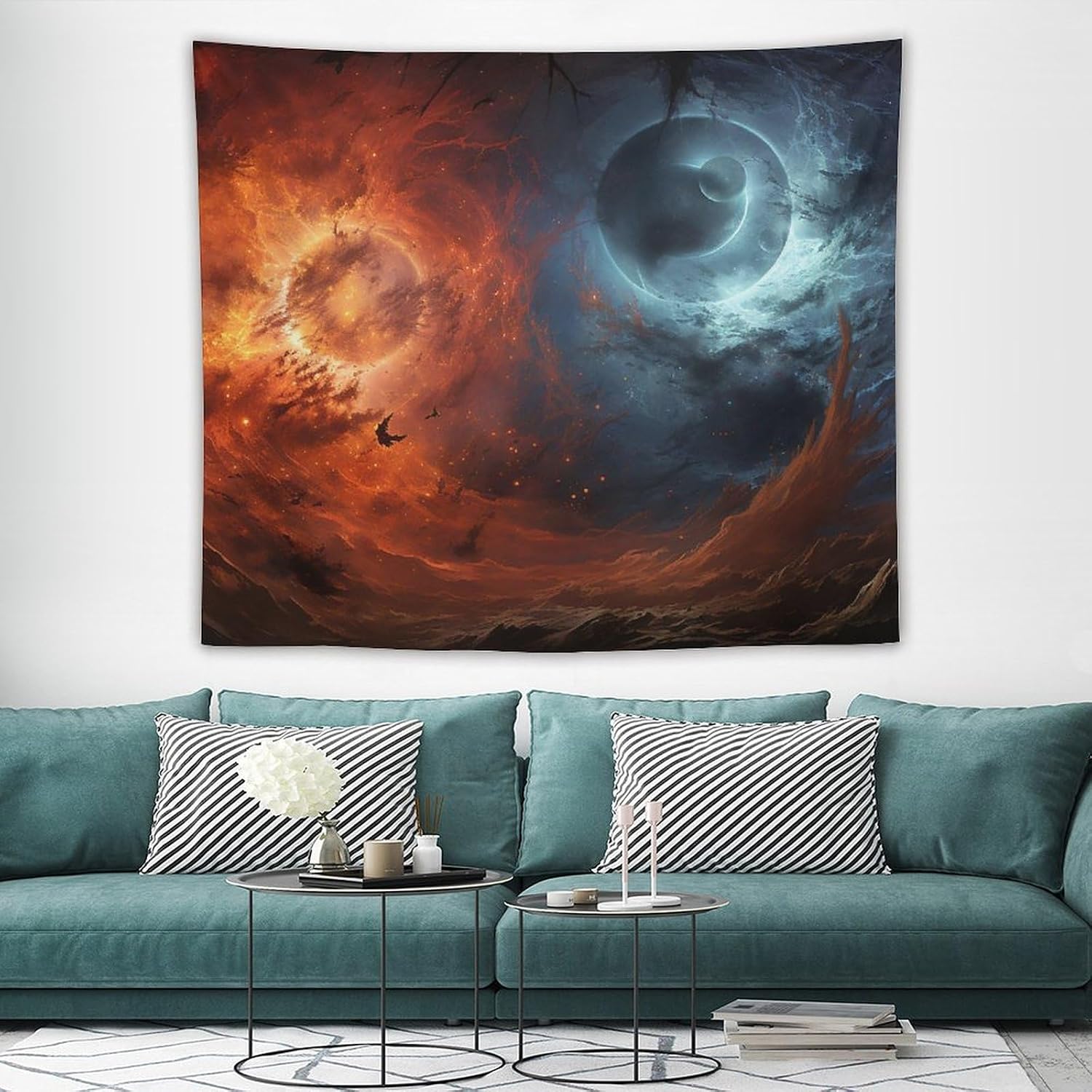 Tapestry Wide Wall Art Hanging Tapestries Lightweight Art Wall Blanket