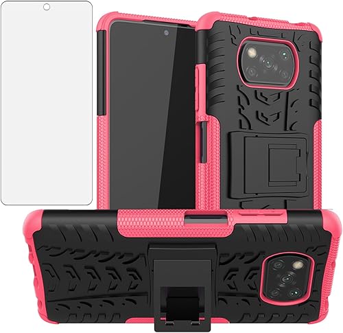 Miniatura 8 de Asuwish Funda de teléfono para Poco X3 XW US Naranja