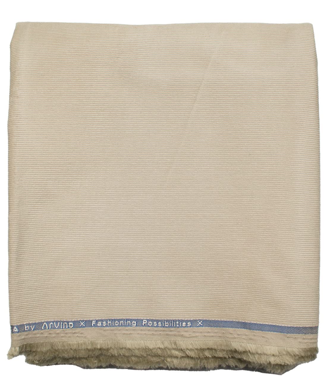 arvind Tresca Men's Cotton Corduroy Stretchable Unstitched Corduroy Stretchable Trouser Fabric (Cream)-picture-31
