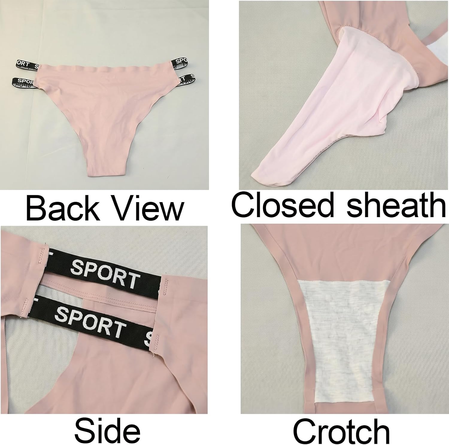 Mens See-Through Panties Sissy Femboy Sheer Mesh Boxer Briefs Ultra-Thin Lace Male Feminine Sexy Underwear