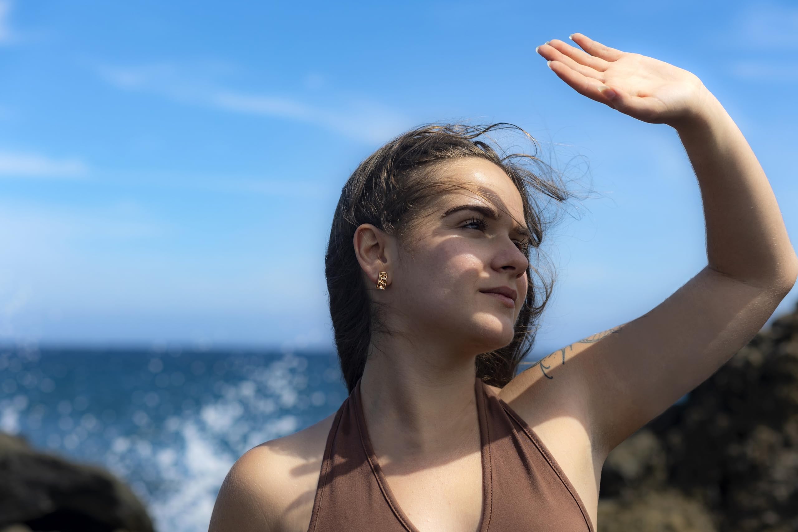 Traveller Orecchini a clip – cristalli – diversi colori