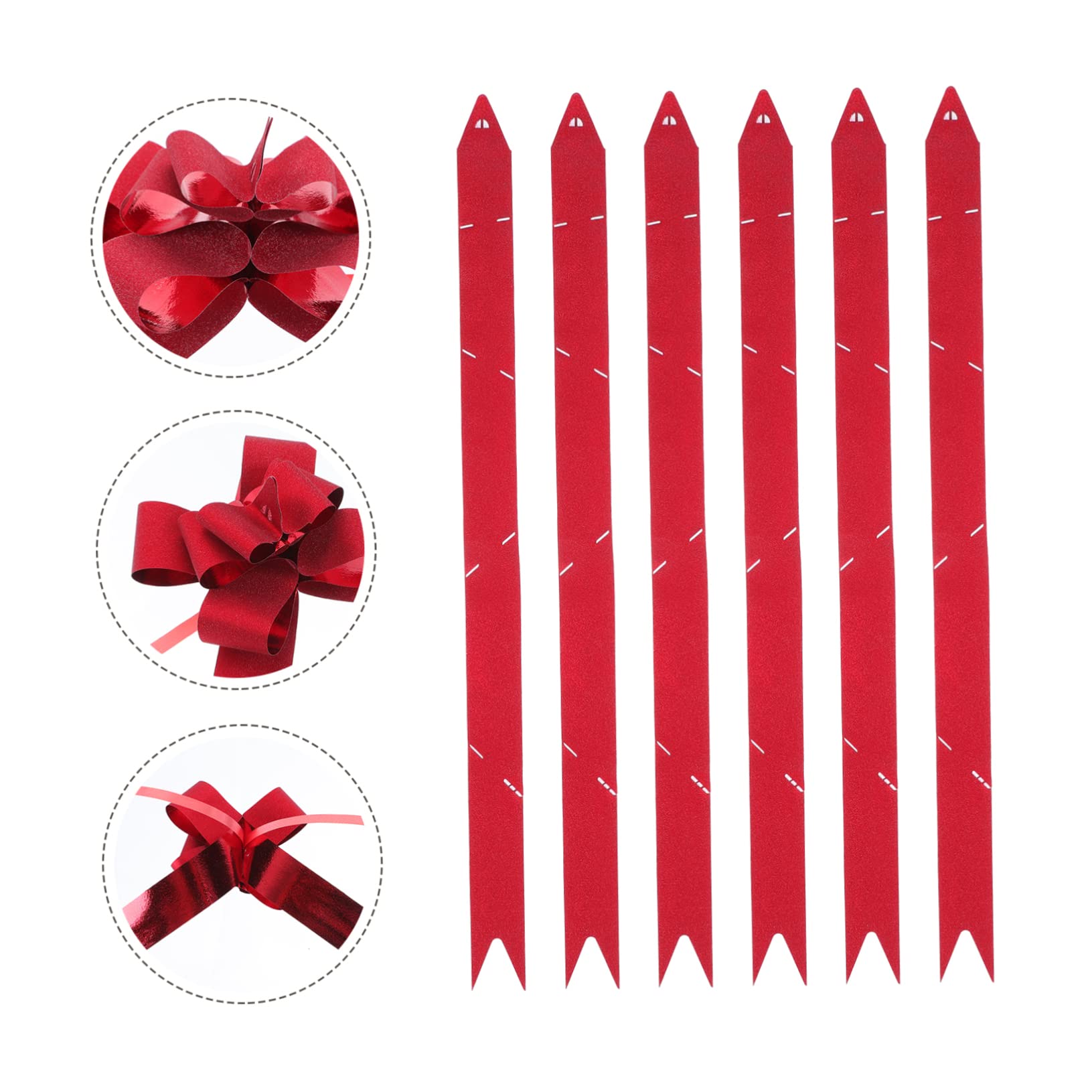 Vaguelly De Para Decoración De Fiestas Bows De Satén para Adornos Navideños Y Bodas 50 Piezas X 8