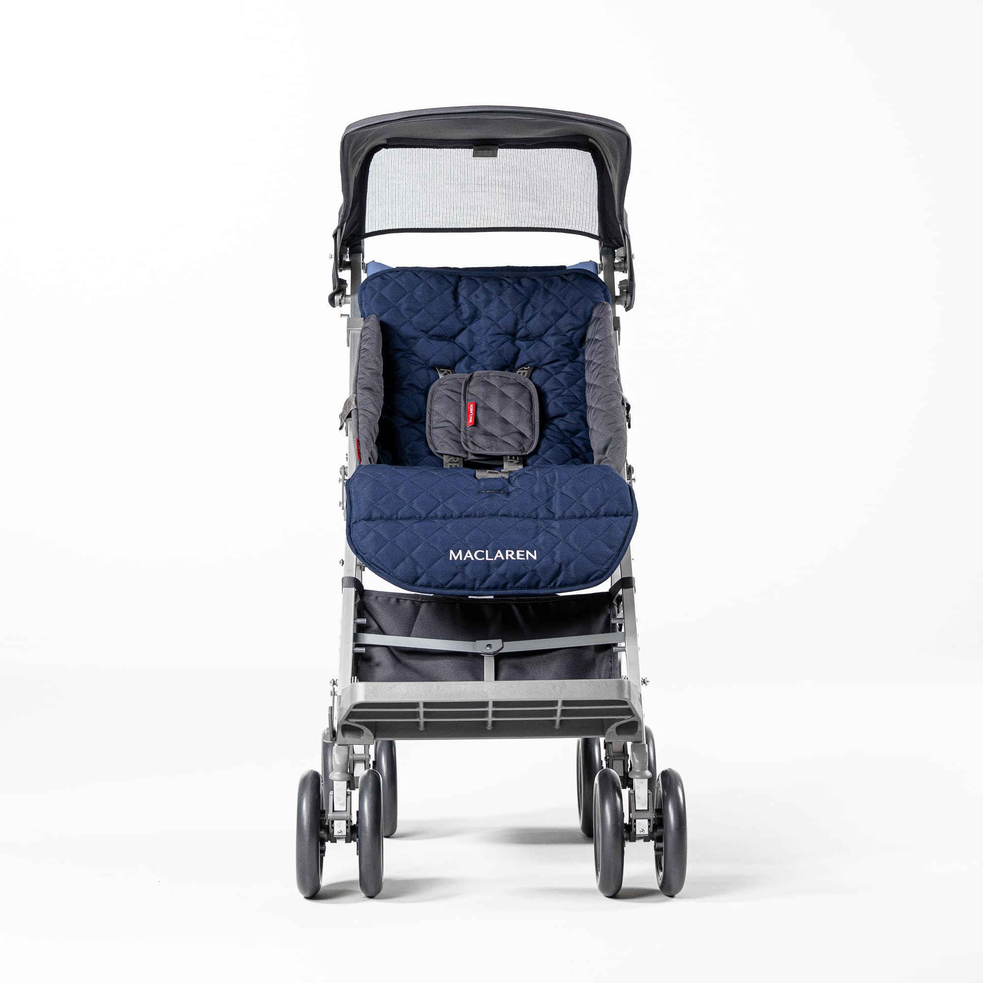 Maclaren Major Elite Kinderwagen für Behinderte bis 50 kg Schirmfaltung Sanftes Blau/Navy