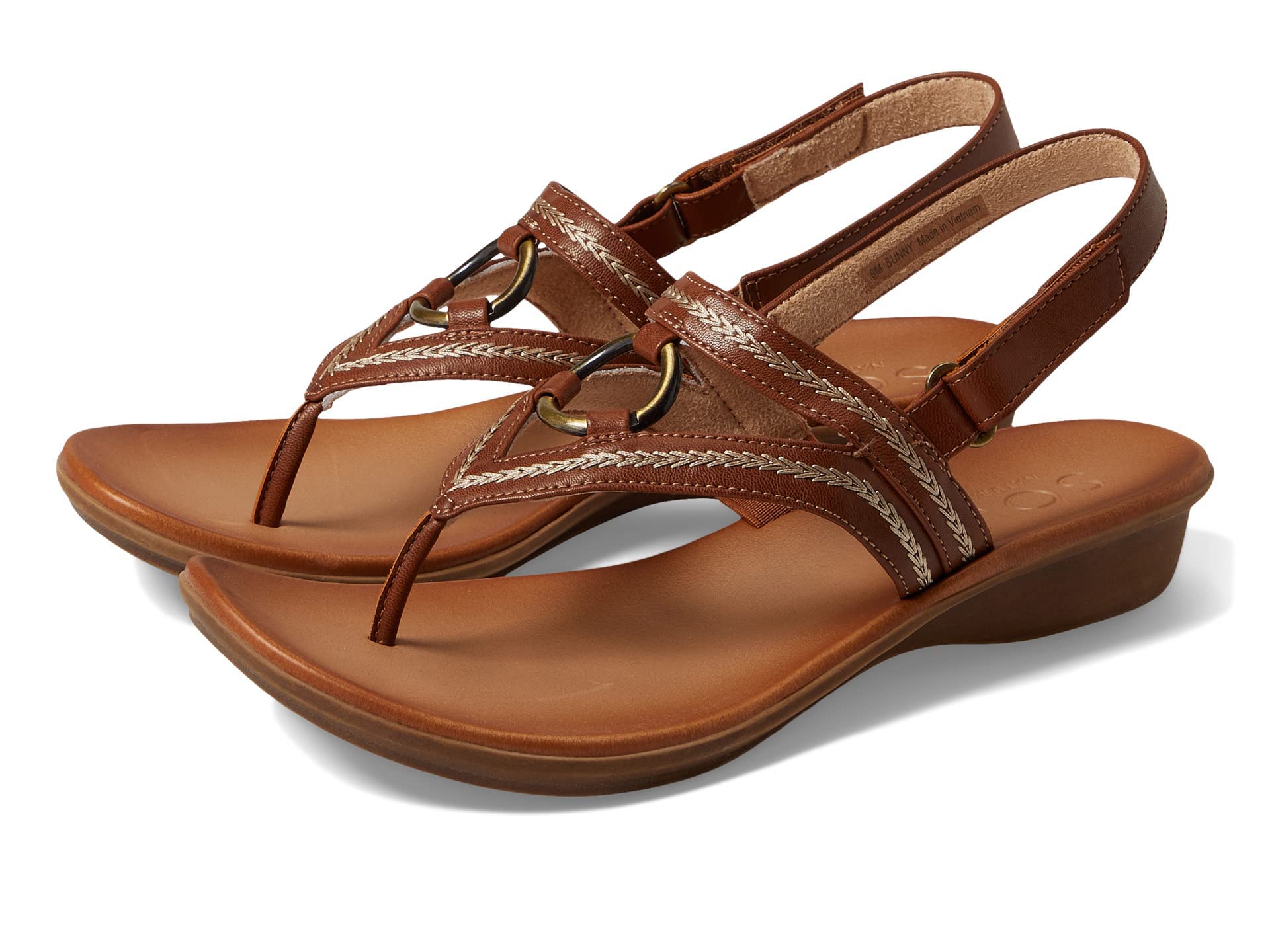 NaturalizerWomen's Sunny Thong Slingback Sandals