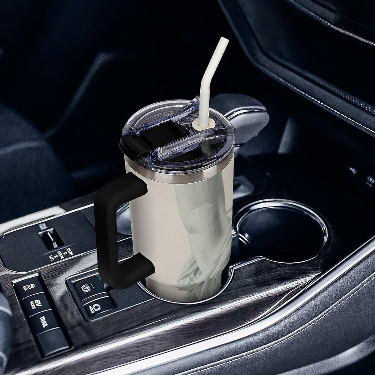 40 Oz Tumbler with Straw And Lid Statue of Liberty Insulated Travel Coffee Mug Stainless Steel Water Bottle Vacuum Insulated Tumblers for Sport Work Car Travel Weekends