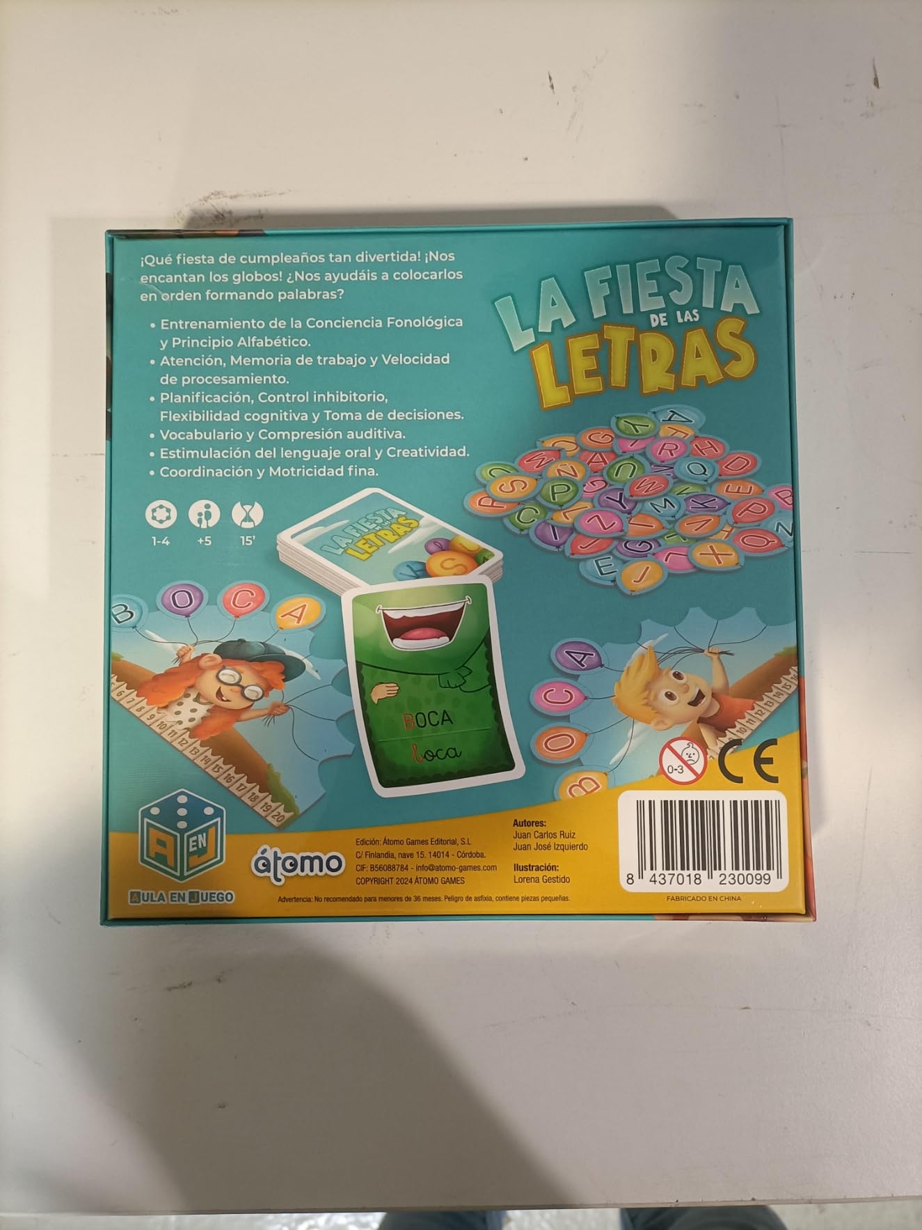Atomo Games Pack de Juegos Educativos Galaxia de los Números + La Fiesta de Las Letras – Aprender Matemáticas y Lectoescritura Jugando (5+ años)