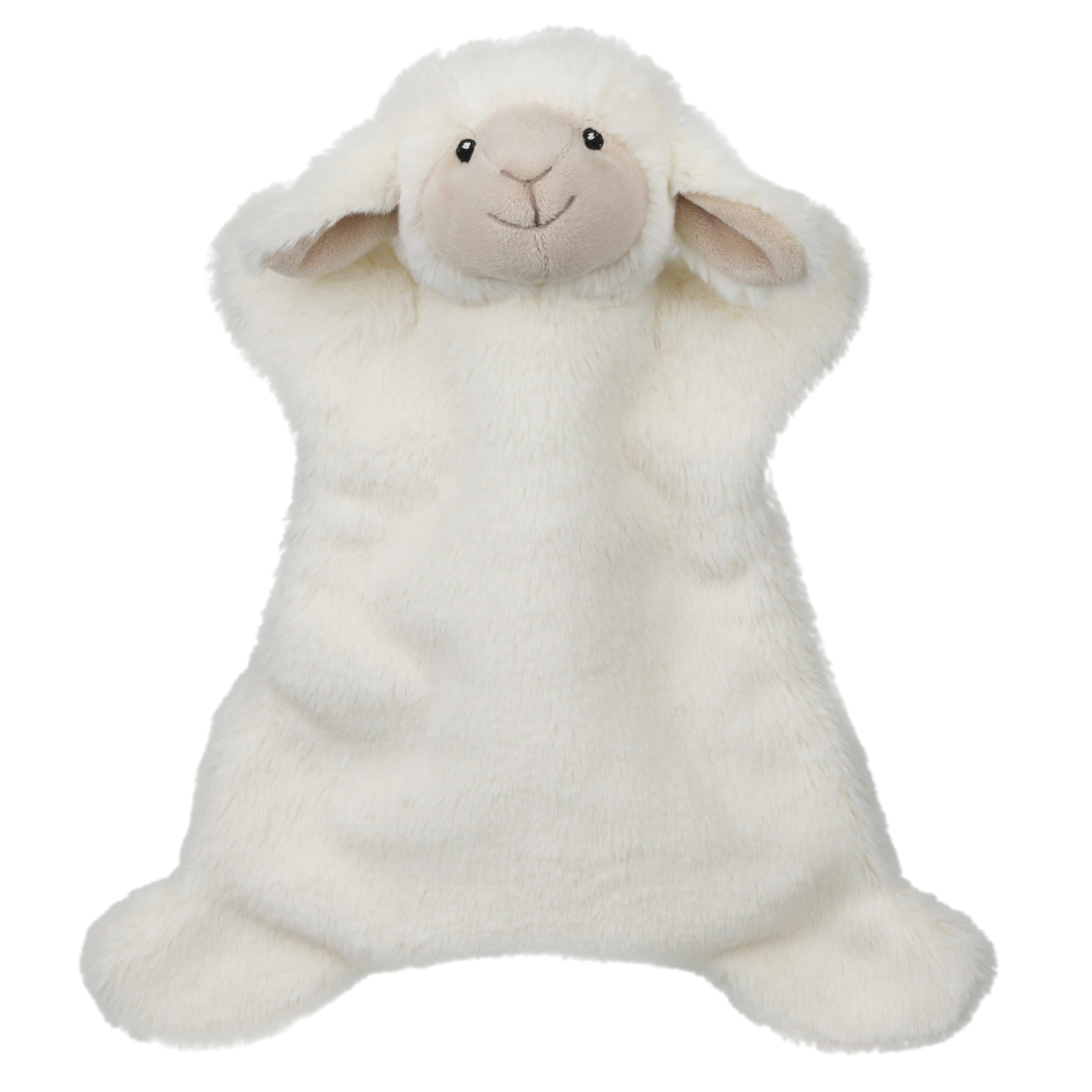 The Puppet Company - My Cuddly Puppet Lamb - Soft Hand Puppet Comfort Toy - Newborn Gift, Snuggle Companion - 340mm