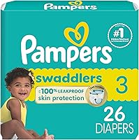 Vista 146 de Pampers Swaddlers - Pañales desechables ultra suaves para bebé talla 1, 164