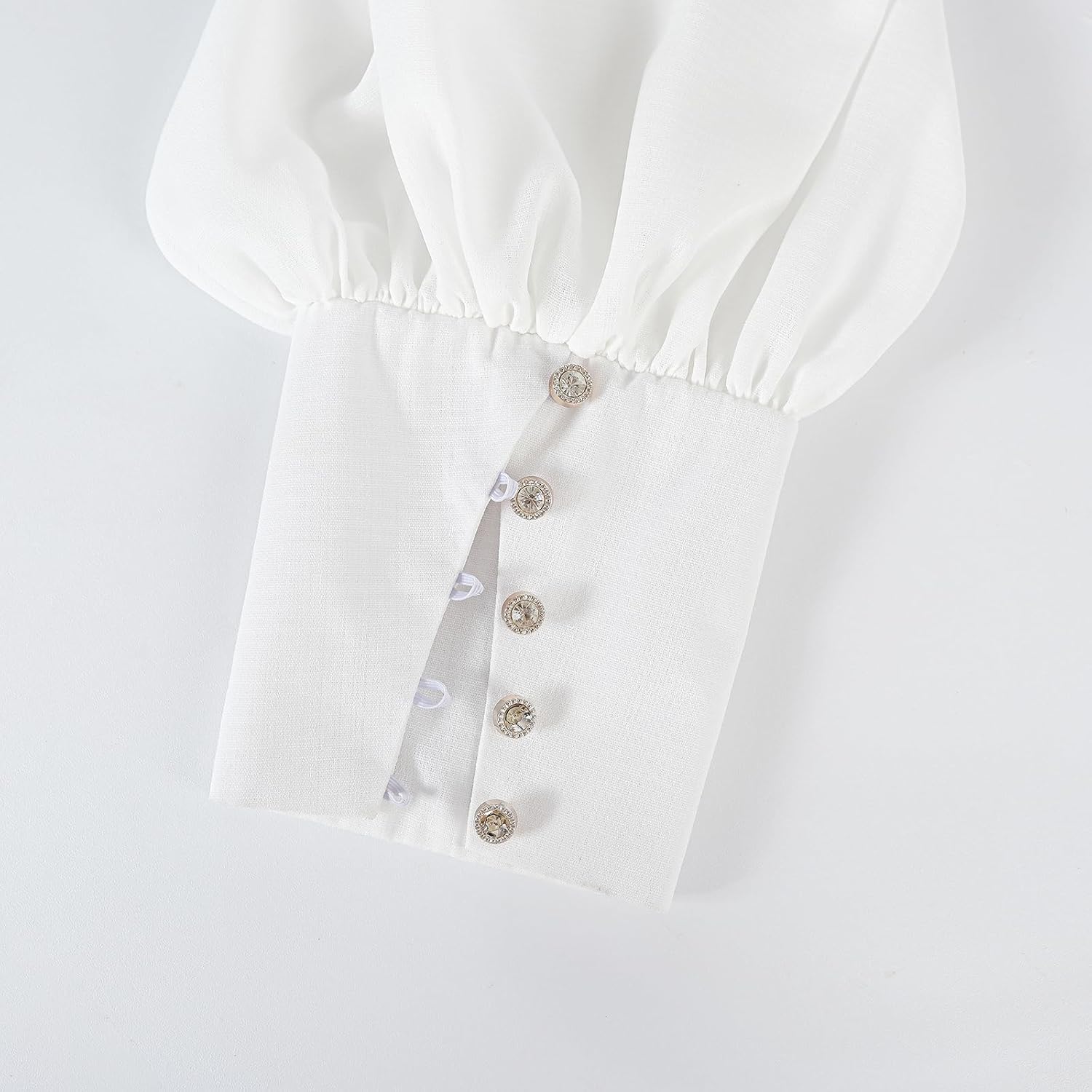 LTAKK Victorian Blouse Women Gothic Shirt Vintage Lotus Ruffle Long Sleeve Tops - Image 6