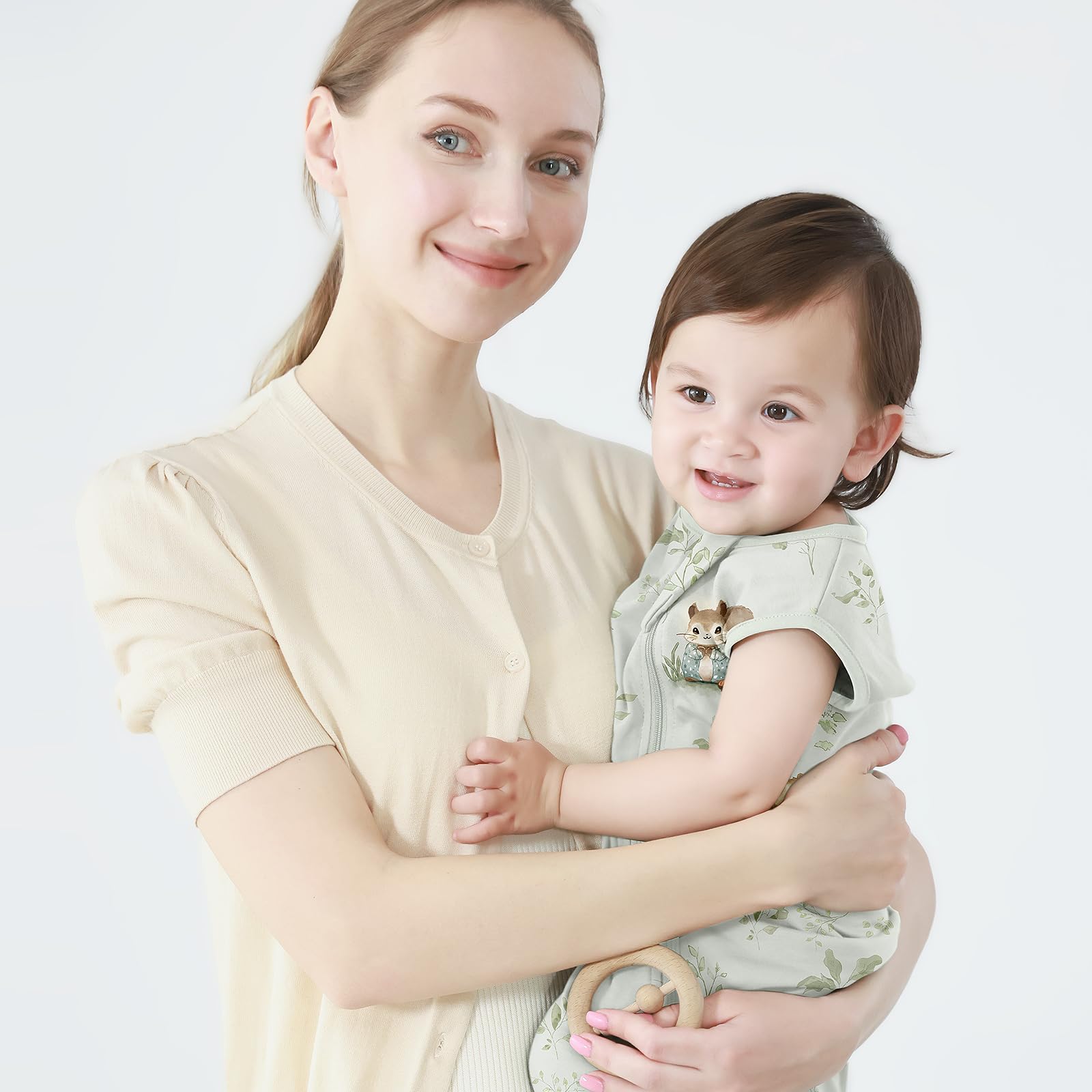 Sacco Nanna 0.5 Tog In Cotone Per Neonati - Estate, Taglia M (6-12 Mesi) - Foto 5