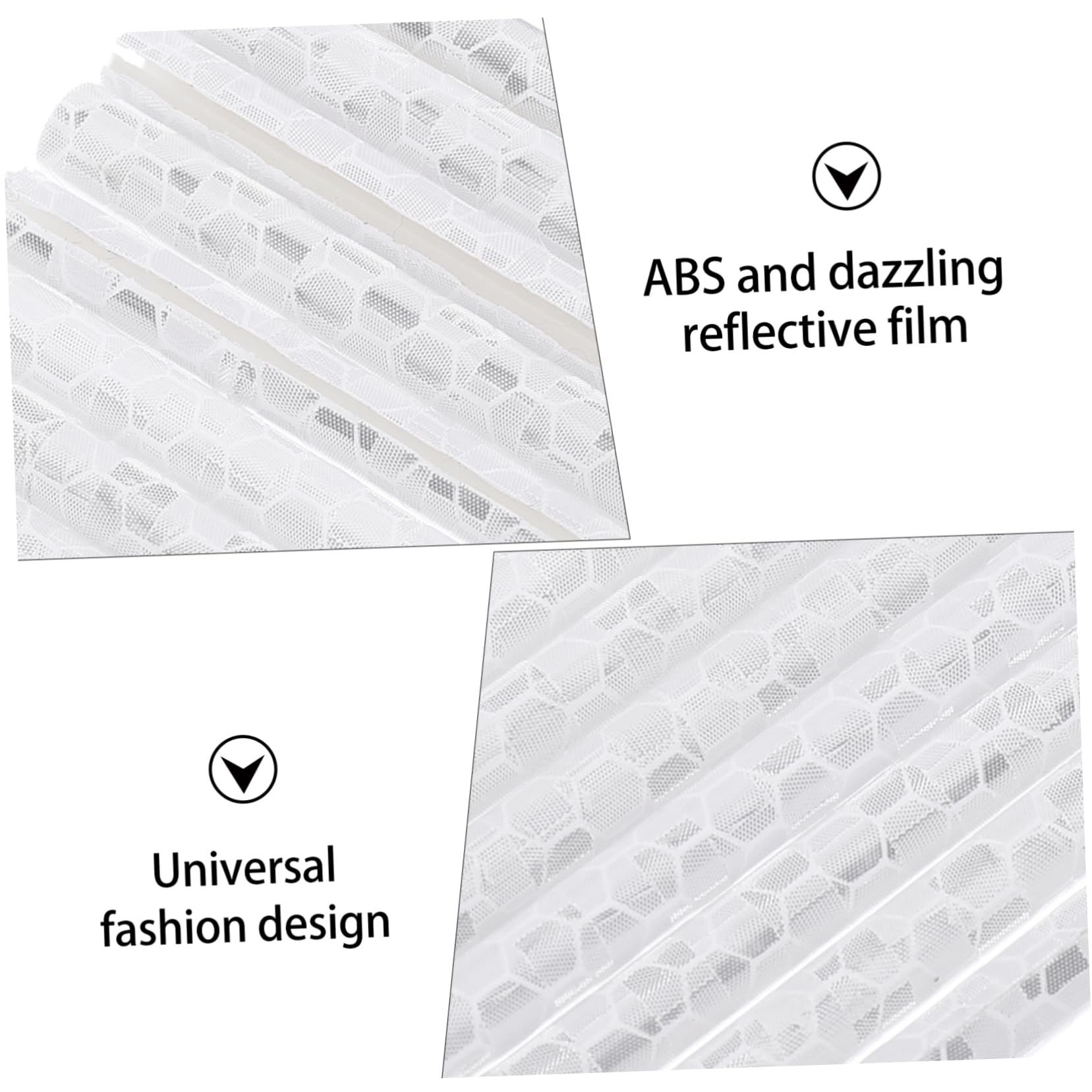 ifundom 72Pcs Reflective Bike Warning Strips Durable Security Tapes for Bicycle Wheels Fit for Motorbikes Mountain Bikes Enhance Safety Visibility Decorative