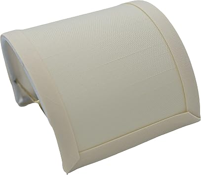 4.5 Inch Half Barrel Wall Sconce Shield Lamp Shade (Eggshell)