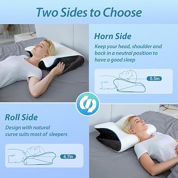 SWZEC OrthoSleep - Almohada Cervical Original